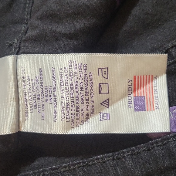 NYDJ Black Lift Tuck Technology P4008 Dark Bootcut Jeans -18P - Picture 9 of 13